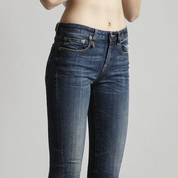 R13 Kate skinny jeans Vintage Indigo 25 - Picture 7 of 16